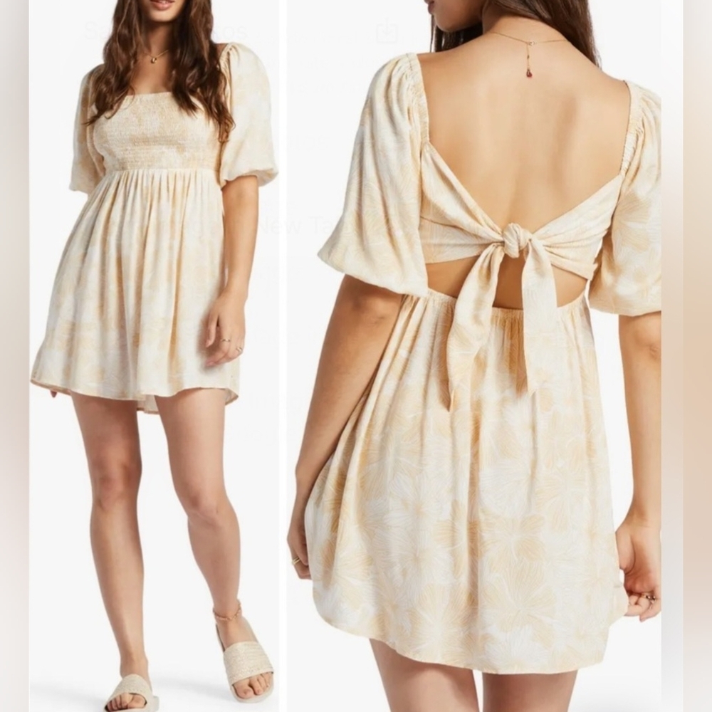 $9 If Bundled | ROXY | Satin Sands Mini Dress | Extra Small